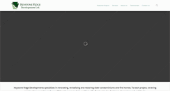 Desktop Screenshot of keystoneridge.ca